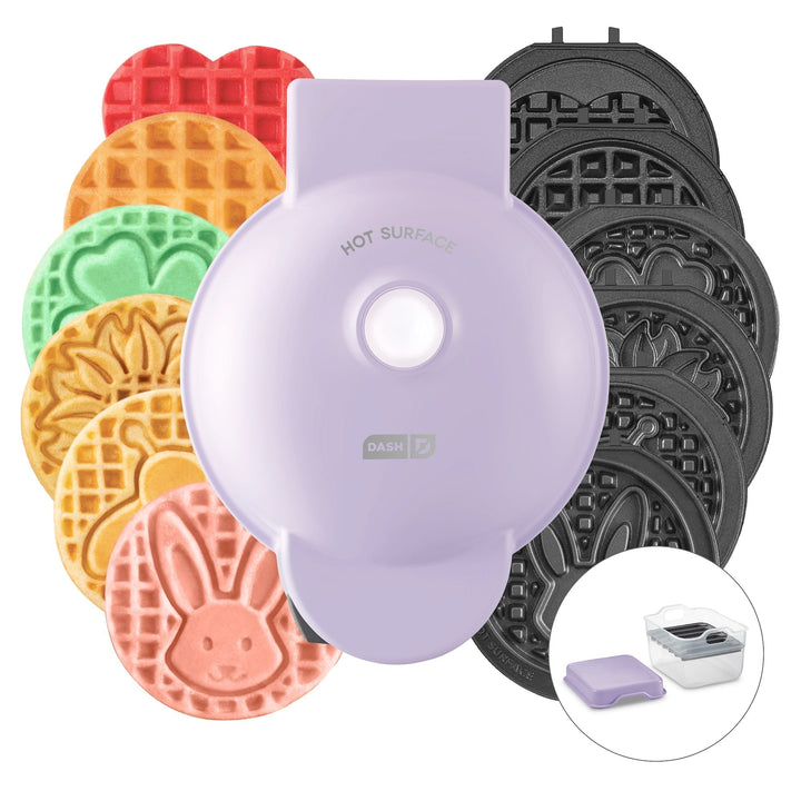 MultiMaker® Mini System with Removable Plates: Waffle & Griddle M0